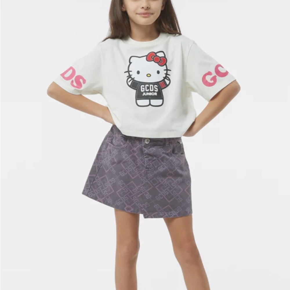 JUNIOR GCDS DENIM SKIRT size 8